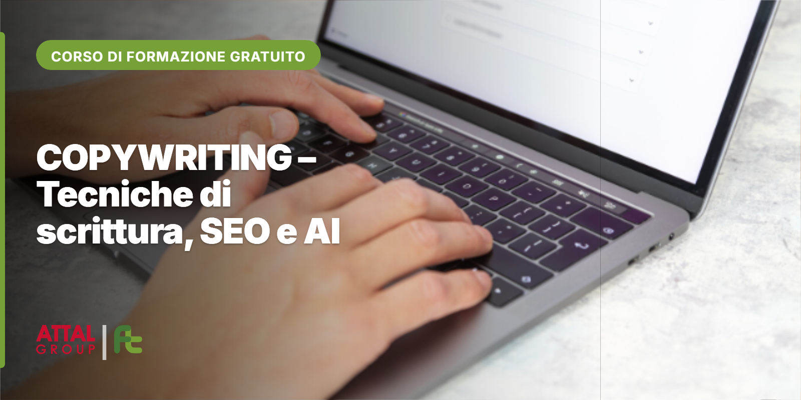 COPYWRITING – Tecniche di scrittura, SEO e AI (ISCRIZIONI APERTE)