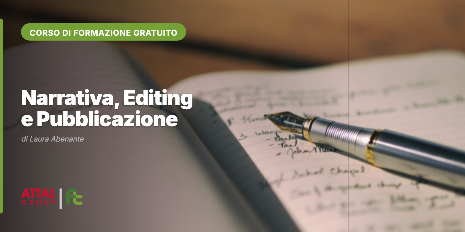 ULTIMI 6 POSTI DISPONIBILI!!! IL MESTIERE DELLE STORIE – NARRATIVA, EDITING E PUBBLICAZIONE DI LAURA ABENANTE (ONLINE – ISCRIZIONI APERTE)