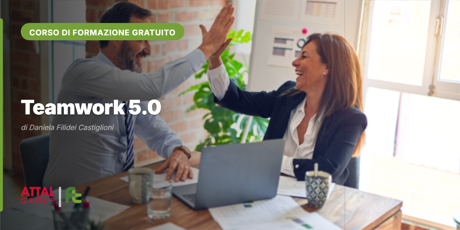 TEAMWORK 5.0: IL SISTEMA OPERATIVO PER COSTRUIRE, GESTIRE E POTENZIARE I TEAM NELL’ERA DELL’AI DI DANIELA FILIDEI CASTIGLIONI 13.30 – 17.30 (ONLINE – ISCRIZIONI APERTE)