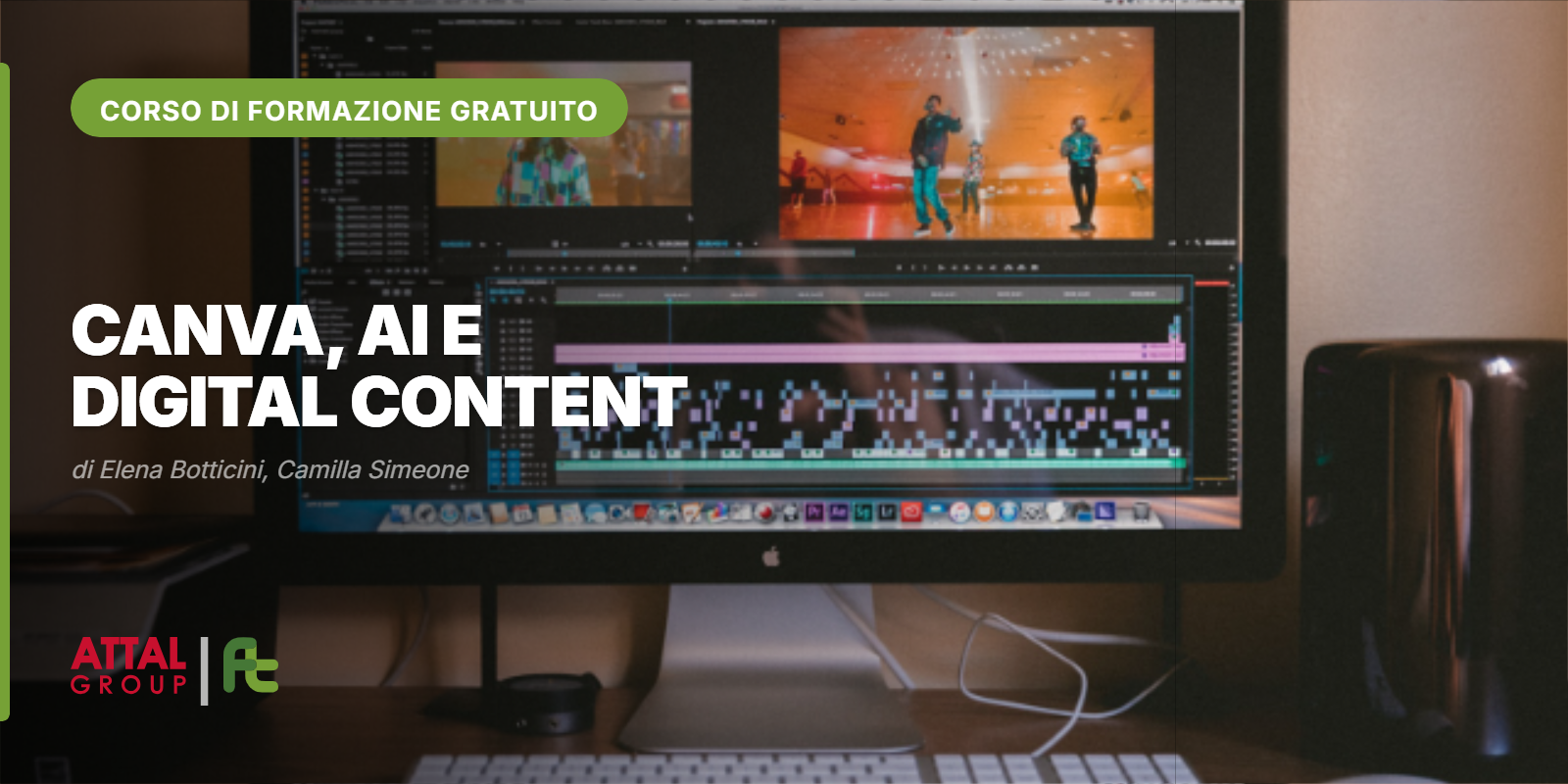 CANVA, AI E DIGITAL CONTENT: CANVA COME STRUMENTO CREATIVO PER COSTRUIRE CONTENUTI, IDEE E PROGETTI DI ELENA BOTTICINI E CAMILLA SIMEONE 08.30 – 12.30 (ONLINE – ISCRIZIONI APERTE)