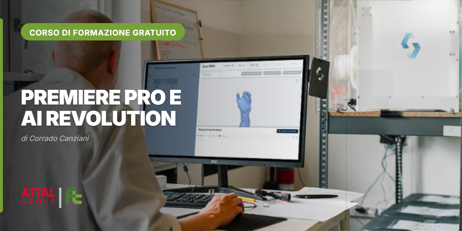 UPGRADE PREMIERE PRO AI REVOLUTION: CORSO BASE DI EDITING VIDEO E AI TOOL DI CORRADO CANZIANI 08.30 – 12.30 (ONLINE – ISCRIZIONI APERTE)
