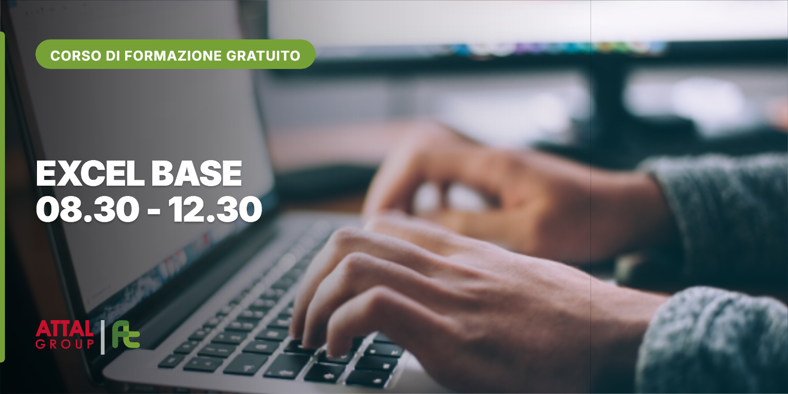 EXCEL BASE 8.30-12.30 (ONLINE – ISCRIZIONI APERTE)